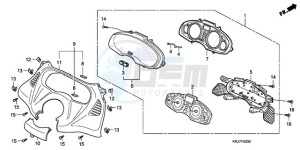 FES1259 Europe Direct - (ED / 2ED) drawing SPEEDOMETER