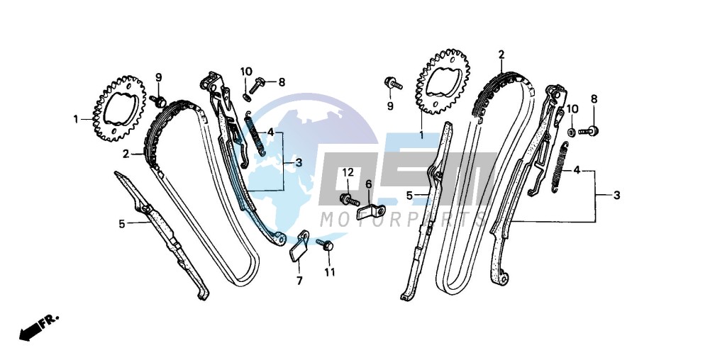 CAM CHAIN/TENSIONER