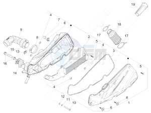 Liberty 150 iGet 4T 3V ie ABS (APAC) drawing Air filter