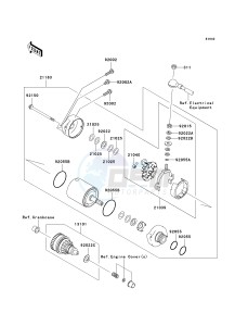 JT 1200 D [STX-12F] (D6F-D7F) D6F drawing STARTER MOTOR