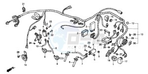 VF750C2 drawing WIRE HARNESS