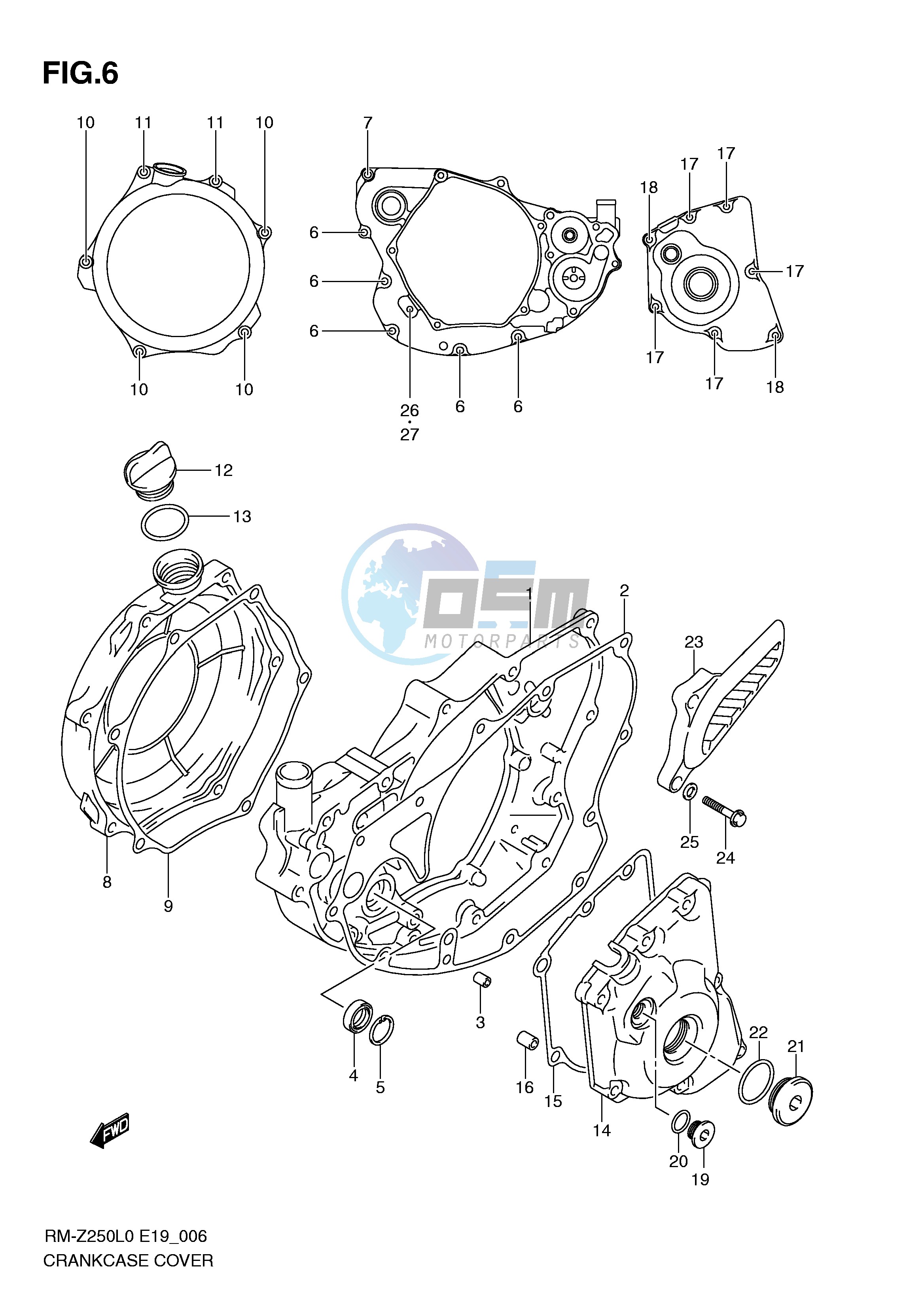 CRANKCASE COVER