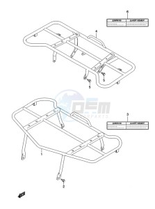 LT-A500X(Z) drawing CARRIER (LT-A500XL2 P17)