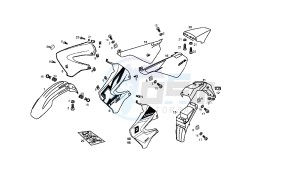 SENDA R X-TREM - 50 CC VTHSR1D1A EU2 drawing BODY