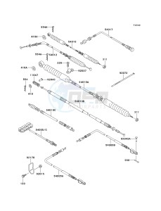 KAF 620 A [MULE 2510 4X4] (A1-A5) [MULE 2510 4X4] drawing CABLES