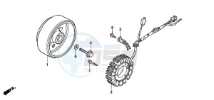 NX650 500 DOMINATOR drawing GENERATOR