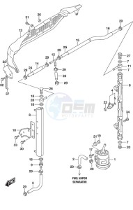 DF 175 drawing Fuel Injector