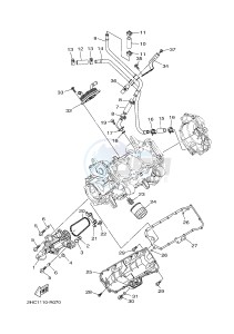 YXZ1000ETS YXZ10YESH YXZ1000R EPS SS SPECIAL EDITION (B577) drawing OIL PUMP