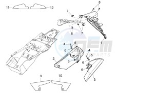 Shiver 750 PA (AA, JP, MAL, T) drawing Rear body III