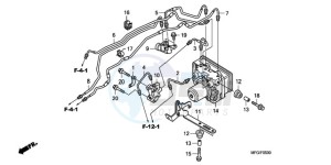 CB600FAA Australia - (U / ABS) drawing ABS MODULATOR