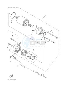 AG125 (BF81) drawing STARTING MOTOR