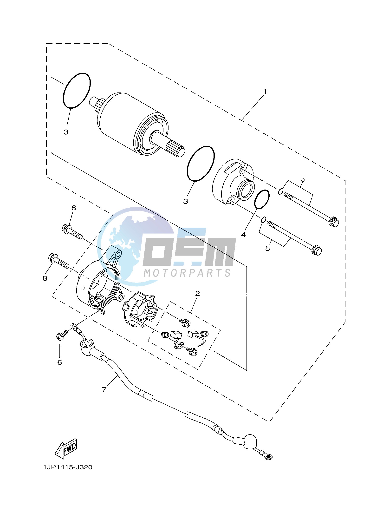 STARTING MOTOR