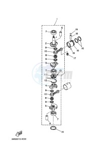 6CMHL drawing CRANKSHAFT--PISTON