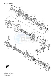 GSR750 EU drawing TRANSMISSION