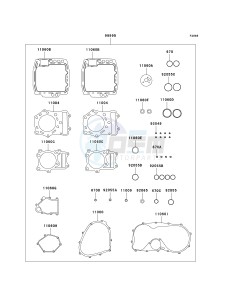 VN 800 A [VULCAN 800] (A6-A9) [VULCAN 800] drawing GASKET KIT