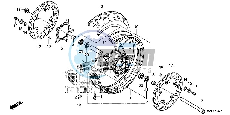 FRONT WHEEL