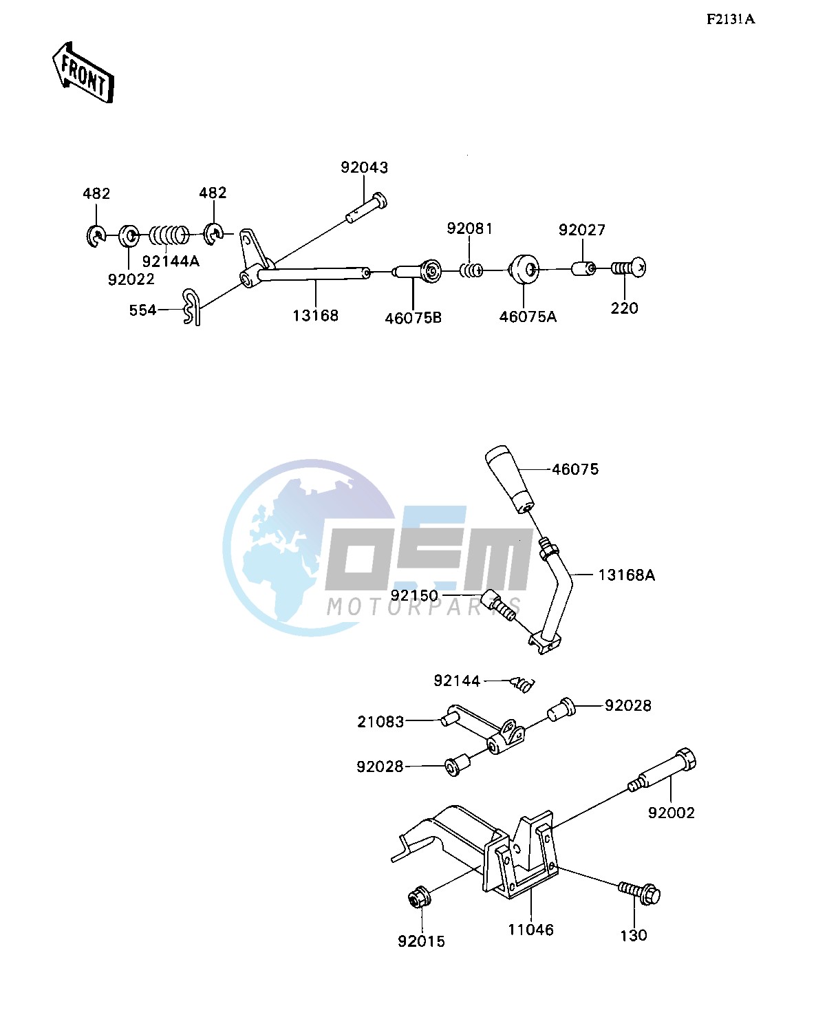 FRAME FITTING-- LEVER- -