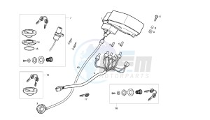 CROSS CITY - 125 CC 4T EU3 drawing METER