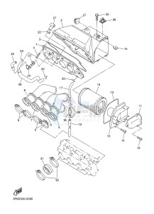 FJR1300A FJR1300A ABS (1CYJ) drawing INTAKE