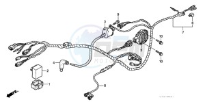 TRX250EX SPORTRAX 250 EX drawing WIRE HARNESS (TRX250EX1/2/3/4/5)