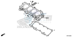 CBR1000S2H 2ED - (2ED) drawing CYLINDER