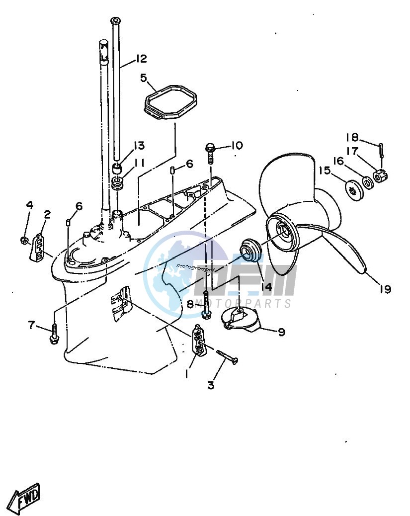 PROPELLER-HOUSING-AND-TRANSMISSION