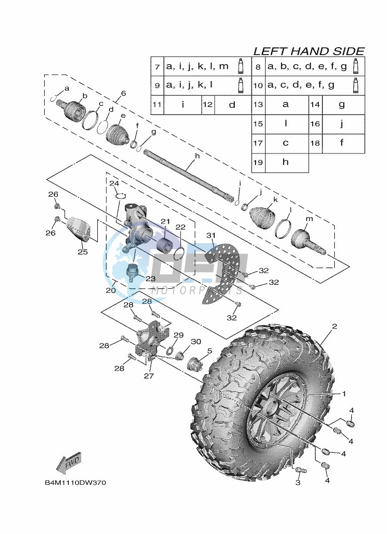 FRONT WHEEL