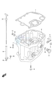 DF 140A drawing Oil Pan