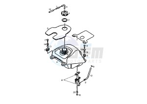 DXR QUAD - 250 cc drawing FUEL TANK