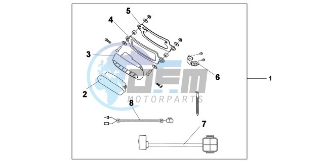 REAR FOG LIGHT KIT