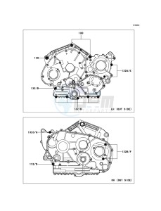 VN900_CUSTOM VN900CBF GB XX (EU ME A(FRICA) drawing Crankcase Bolt Pattern