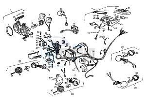 GPR R - 50 cc drawing ELECTRICAL DEVICES