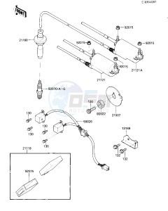 ZL 1000 A [ZL1000 ELIMINATOR] (A1) drawing IGNITION