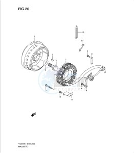 VZ800L1 drawing MAGNETO