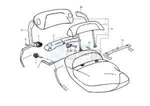 Hexagon 125-150 drawing Saddle