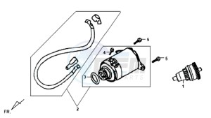 SYMPLY 50 L7 drawing STARTER CLUTCH