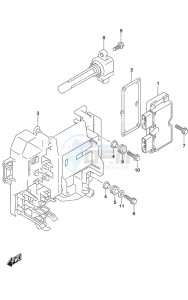 DF 175A drawing Rectifier/Ignition Coil