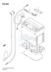 LT-F400 (P28-P33) drawing BATTERY (MODEL L0)