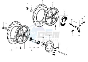 LOOXOR - 50 cc drawing WHEELS