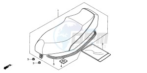 SJ50 BALI drawing SEAT