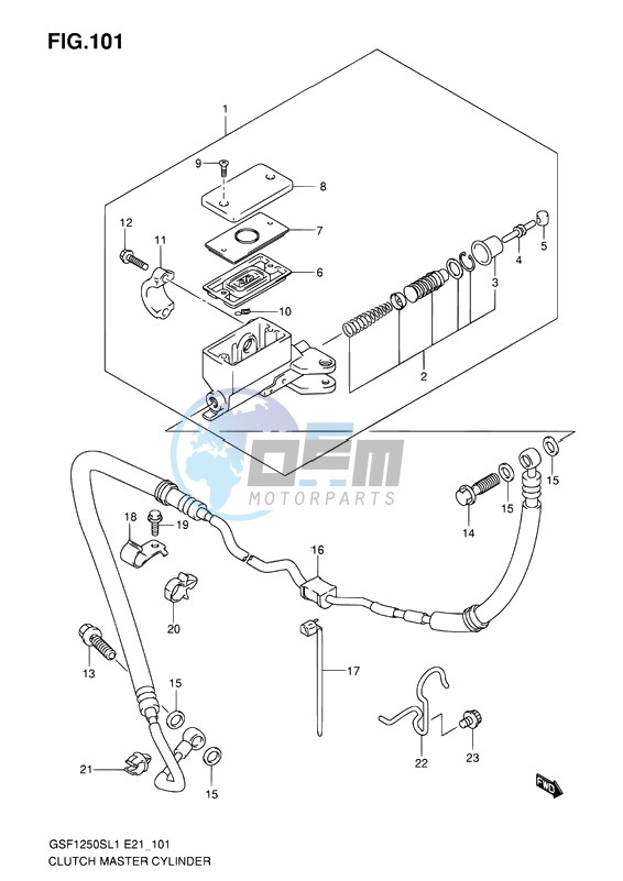 CLUTCH MASTER CYLINDER