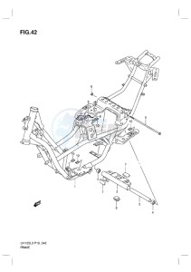 UH125 BURGMAN EU drawing FRAME