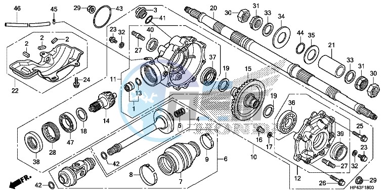 REAR FINAL GEAR