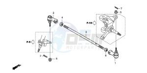 TRX400EX SPORTRAX 400EX drawing TIE ROD