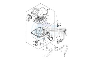 RAPTOR IE 650 drawing AIR CLEANER