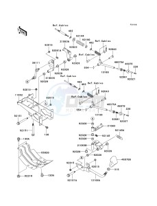 KAF 620 J [MULE 3010 TRANS4X4] (J6J-J8F) J6F drawing SHIFT LEVER-- S- ---  - JK1AFCJ1 6B506426- -