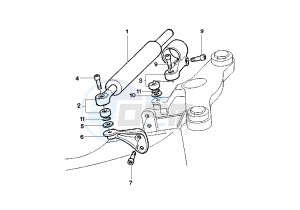 MITO EU2/EU3 125 drawing STEERING DAMPER