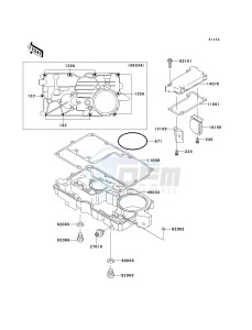 ZG 1000 A [CONCOURS] (A6F) A6F drawing BREATHER COVER_OIL PAN