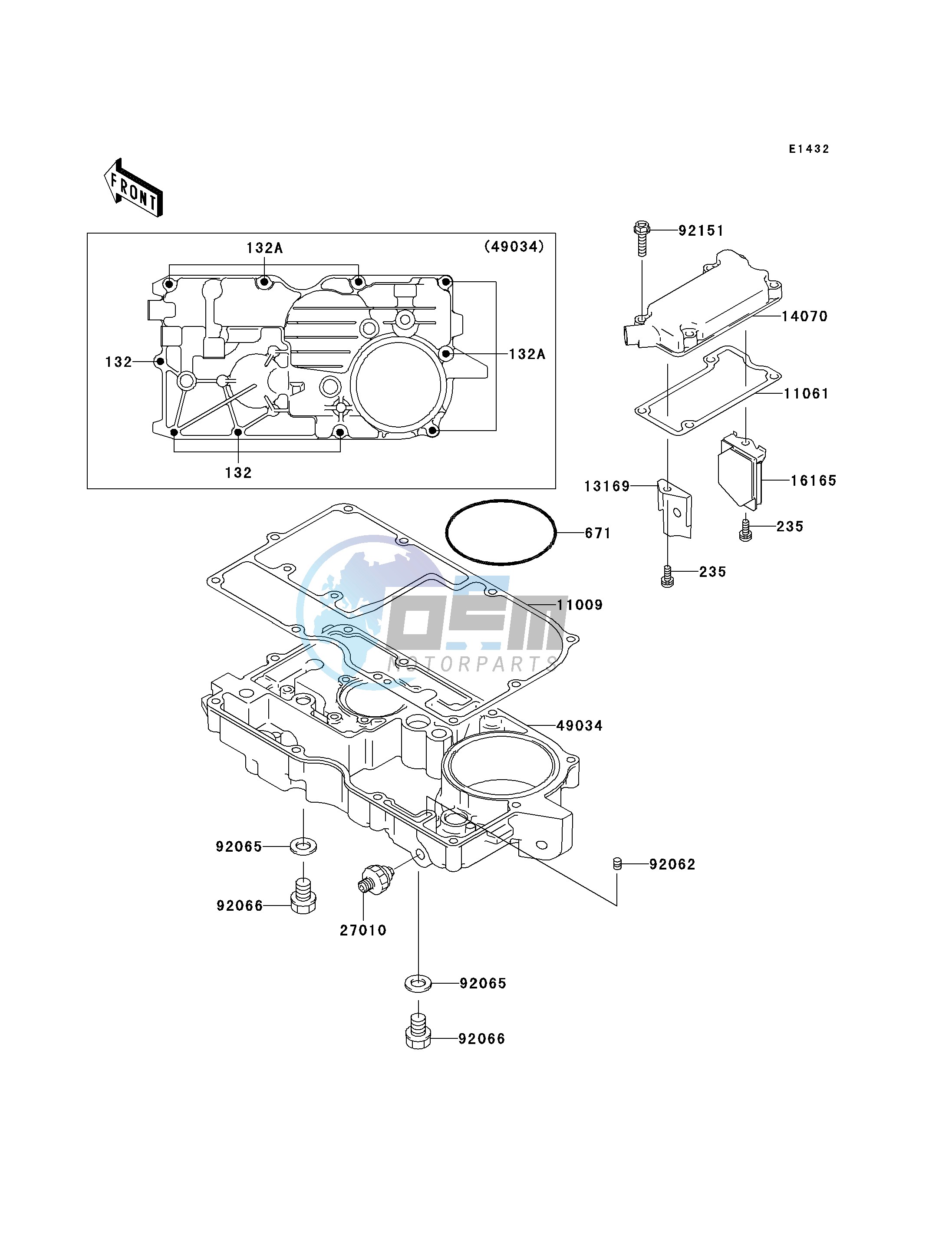 BREATHER COVER_OIL PAN