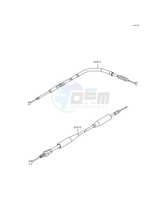 KX 500 E [KX500] (E9) [KX500] drawing CABLES